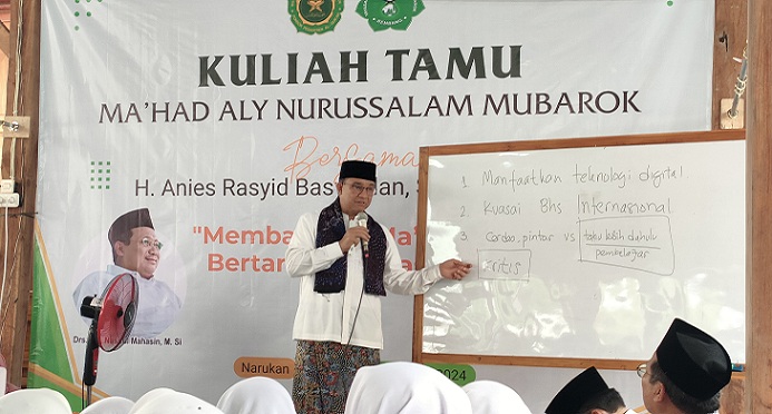 Anies Baswedan Tekankan Santri Bersikap Kritis, Ada Pertanyaan Muridnya Sampai Sekarang Belum Terjawab