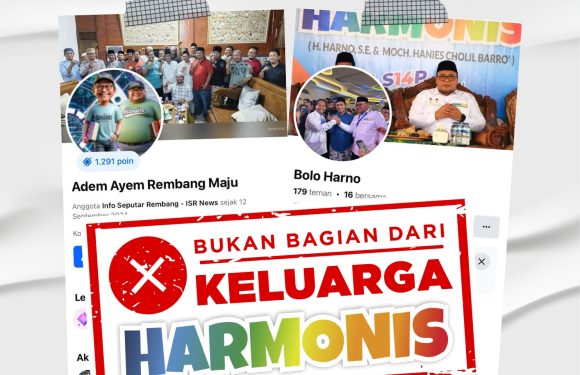Sering Buat Postingan Provokatif, Dua Akun Facebook Ini Bukan Bagian Dari Harmonis
