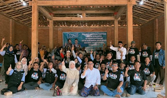 Ratusan Mantan Kades Di Kab. Rembang, Deklarasi Dukung Vivit – Umam