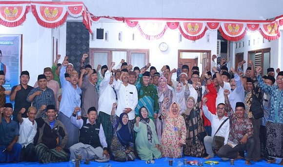 Puluhan Mantan Kades Bersama Vivit – Umam, Dukungan Terus Mengalir