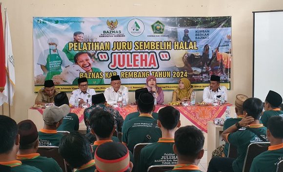 Baznas Rembang Gelar Pelatihan, Puluhan Juleha Dikumpulkan