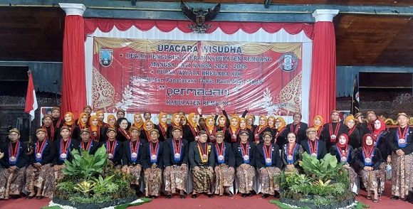Pengurus Permadani Kab. Rembang Dilantik, Bertekad Lestarikan Budaya Jawa