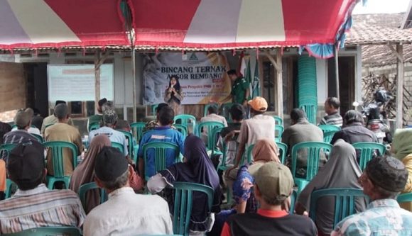 Desa Megulung Kec. Sumber Jadi Lokasi Pertama, Ansor Rembang Dan Dokter Hewan Turun Langsung