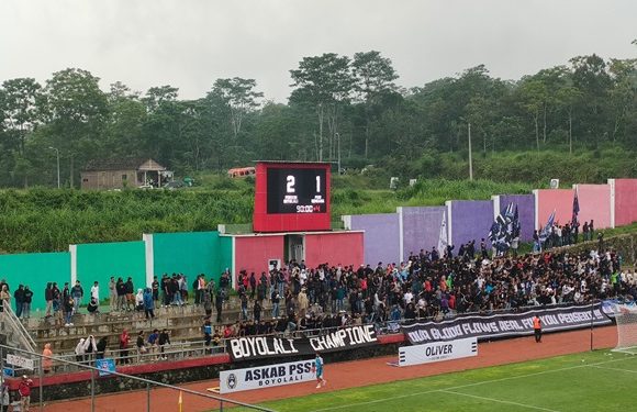 Rembang Protes Gol Kedua Boyolali, PSIR Rembang vs Persebi Boyolali Liga 4 Jateng