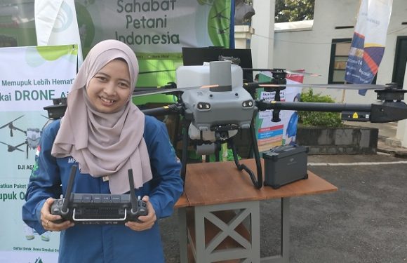 Harga Drone Pertanian Dibanderol 250 Juta, Kalau Sewa Bagaimana ??
