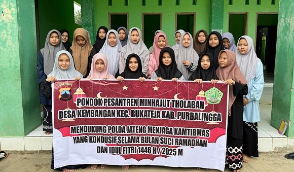 Santri Ponpes Minhajut Tholabah Purbalingga Tolak Ajaran Radikalisme, Intoleransi Dan Terorisme