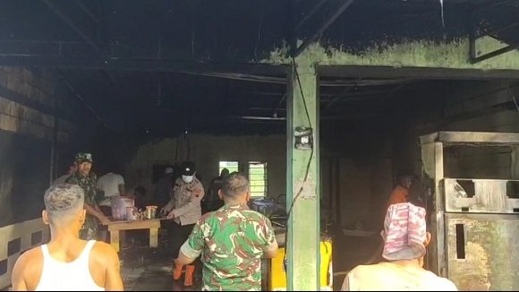 Kebakaran Pom Mini Di Trahan Sluke, Polisi Ungkap Hasil Olah TKP (Kerugian 60 Jutaan)