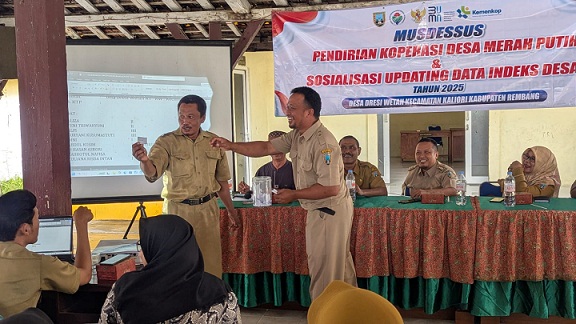 Karena Sedekah Bumi, Target Musdessus Koperasi Merah Putih Molor