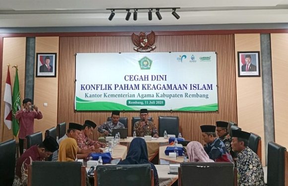 Tak Ingin Aksi Pembakaran Di Kec. Kragan Terulang, Kemenag Rembang Lakukan Cegah Dini Konflik