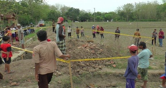 Masih Jadi Teka-Teki, Batu Bata Kuno Terpendam Yang Dikaitkan Dengan Bangunan Besar
