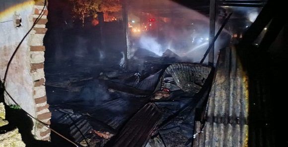 Penggilingan Padi Terbakar, Kerugian Mencapai Ratusan Juta (Kejadian Di Binangun Lasem)