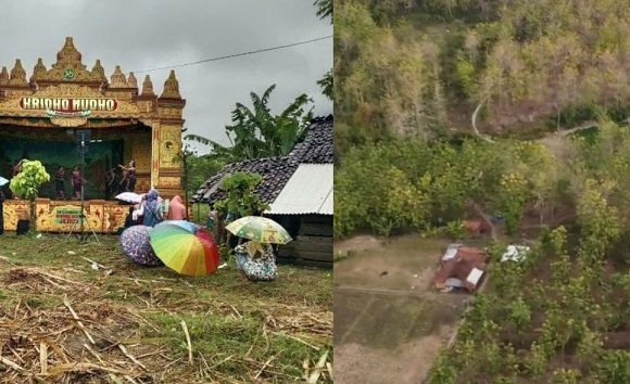 Pentas Kethoprak Di Hutan Selatan Desa Sudo, Baru Pertama Kali Terjadi