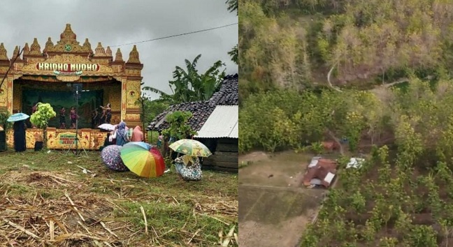 Pentas Kethoprak Di Hutan Selatan Desa Sudo, Baru Pertama Kali Terjadi
