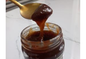 Produk selai anggur milik kebun anggur DNA Garden.