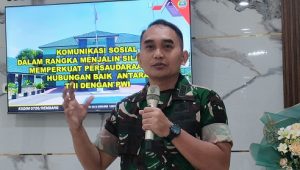 Komandan Kodim 0720 Rembang, Letkol Arm Winner Fradana Dieng.