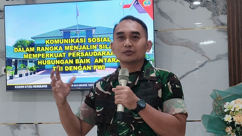 Jebolan S2 Amerika Serikat, Ungkap Asal Usul Nama Dieng (Profil Dandim Rembang Letkol Winner Fradana Dieng)