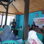 Direktur Utama Bumdesma Wijaya Kusuma Gunem, Fuad Edi Santoso, saat hadir dalam Musdessus di salah satu desa.