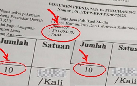 1 Berita Dihargai Rp 5 Juta, Disebut Angka Yang Kurang Ajar (Dinas Kominfo Rembang Jadi Sorotan)