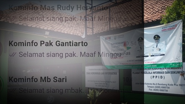 Satu Berita Dapat Cuan 5 Jutaan, Dinas Kominfo Rembang Bungkam