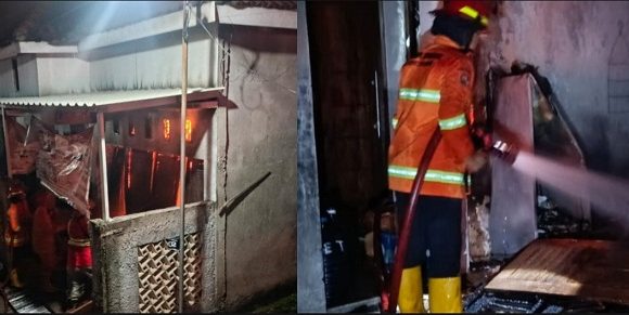 Suami Kerja Di Luar Negeri, Rumah Dan Tempat Frozen Food Terbakar