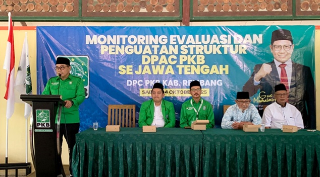 Target Kursi PKB Rembang Naik, Pengurus Provinsi Gelar Monev Panaskan Mesin Partai