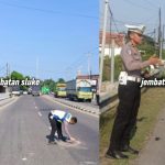 Dua TKP kecelakaan lalu lintas yang mengakibatkan korban jiwa, hari Rabu 08 Oktober 2025.