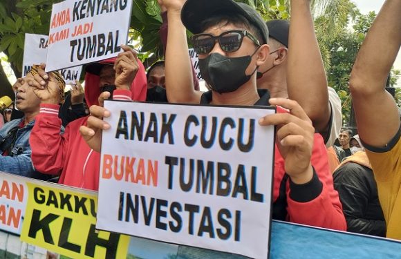 Massa Tuntut Penutupan Sementara Pabrik Di Banyudono, Begini Jawaban Bupati Harno