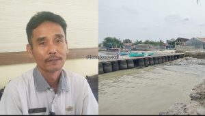 Kades Pandean, Kusriyanto dan TKP pembuangan bayi di sekitar bangunan Bumdes Pandean.