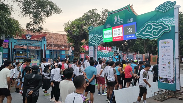 Peserta Terjauh Dari Daerah Mana, Event Bangkit Half Marathon Diikuti 1.300 an Pelari