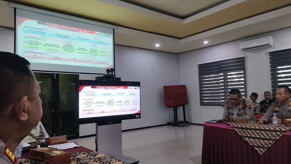 Jajaran Polres Rembang Diminta Hemat Listrik Dan BBM, Ternyata Ini Alasannya