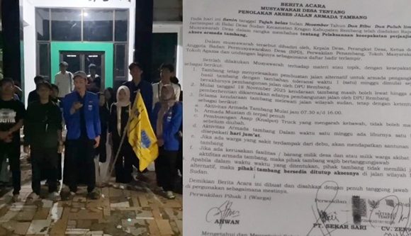 PMII Gelar Pernyataan Sikap, Warga Sudan Dan Penambang Teken Kesepakatan Terbaru
