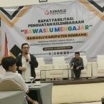 Bawaslu Mengajar di Hotel Gajah Mada Rembang, Selasa (16/12).