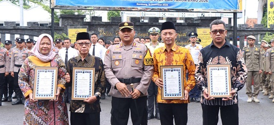 Empat Warga Terima Penghargaan Di Hari Bela Negara, Polres Rembang Ungkap Peran Masing-Masing