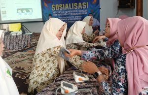Kegiatan sosialisasi reproduksi remaja yang digelar oleh Lembaga Pendidikan Islam Tuhfatush Shibyan Desa Sidorejo Kecamatan Sedan, Selasa (02/12).