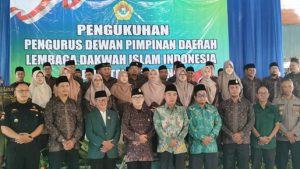 Pengukuhan pengurus Dewan Pimpinan Daerah Lembaga Dakwah Islam Indonesia (DPD LDII) Kabupaten Rembang masa bhakti 2025 – 2030, Sabtu (27/12).