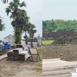 Pembangunan Sekolah Rakyat Kabupaten Rembang di Desa Kaliombo Kecamatan Sulang, Selasa (30/12).