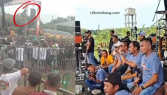 Ada Korban Tidak ?? Kursi-Kursi Beterbangan, Pentas OM Adella Di Sendangagung Pamotan Ricuh