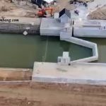 Bendungan (long storage) di Desa Kalipang Kecamatan Sarang.