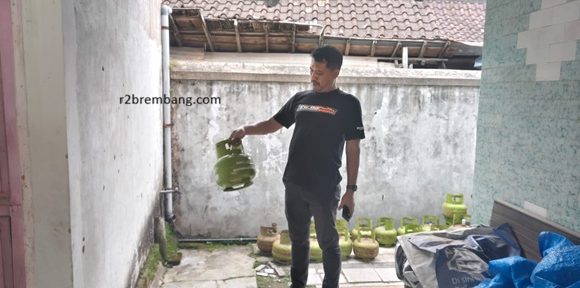 Kasus Pencurian Tabung Gas Terbongkar, 1 Tersangka Dibekuk (TKP Karangturi Lasem)