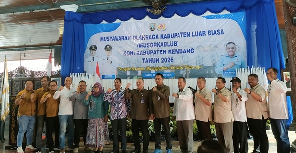Anggaran KONI Rembang, Yukk..Bandingkan Antara Tahun 2025 Dan 2026