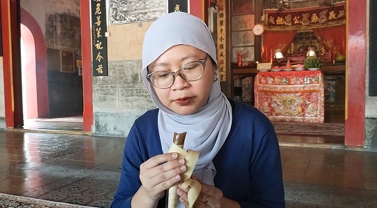 Wisatawan Malaysia Disuguhi Dumbeg, Saat Kunjungi Klenteng Gie Yong Bio Lasem