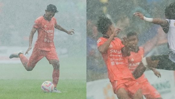 Berapa Jumlah Tiket Yang Terjual ?? Laga PSIR vs Persebi Ditunda, Karena Lapangan Tergenang