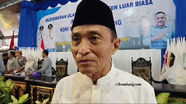 Pernyataan Pertama, Setelah Suswantoro Terpilih Menjadi Ketua Umum KONI Rembang