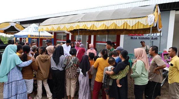 KDMP Kedungrejo Rembang Diserbu Masyarakat, Jadi Pusat Bazaar Ramadhan Sebelum Resmi Beroperasi