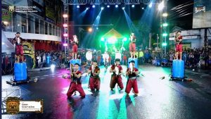 Guwe Generation menjadi juara 1, dalam festival thong-thong lek Kabupaten Rembang tahun 2026, Selasa malam (17/03).