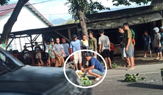 Usai Menabrak Pemotor Sampai Meninggal, Sopir Truk Tronton Diamankan (TKP Jurangjero Sluke)