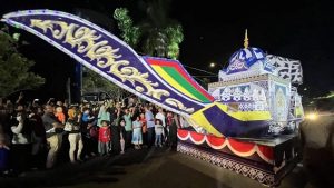 Takbir keliling (ilustrasi).