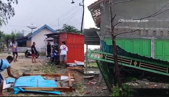 Suasana Mencekam, Warga Berulang Kali Teriakkan Takbir (Bencana Angin Puting Beliung Di Kecamatan Gunem)