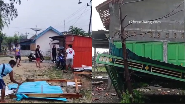 Suasana Mencekam, Warga Berulang Kali Teriakkan Takbir (Bencana Angin Puting Beliung Di Kecamatan Gunem)