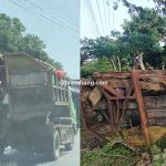 Truk sampah melaju di Lasem, dengan kondisi bak rusak. Di bengkel perbaikan, deretan kontainer sampah mengalami kerusakan.
